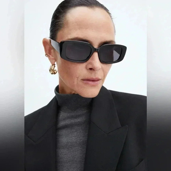 Mango Gray Turtleneck Shirt NWT - Picture 6 of 8